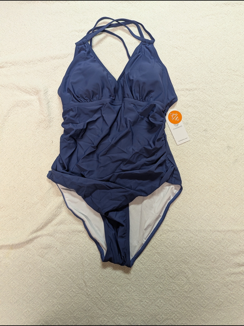 Blue One-Piece Swimsuit New With Tags
